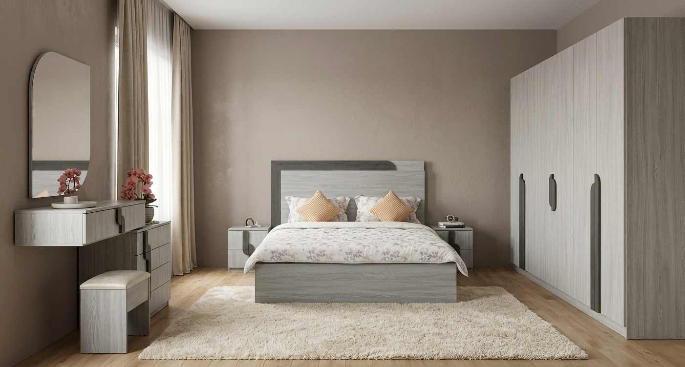 Melamine Bedroom Set