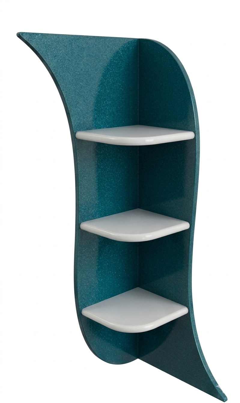 Corner Decorative Shelf Unit