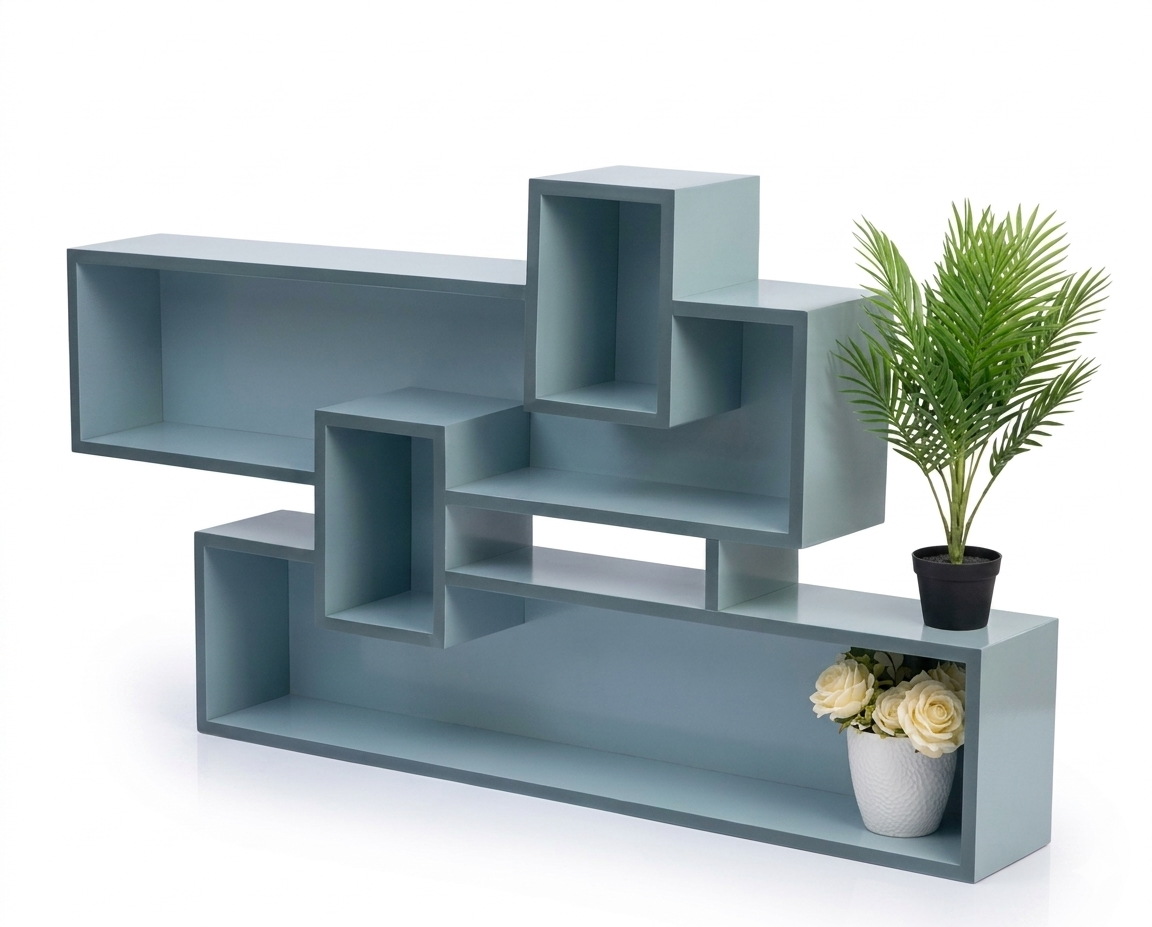 Rectangular Wall Decor Shelf