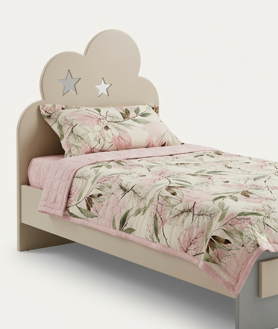 Kids' Single MDF Bed