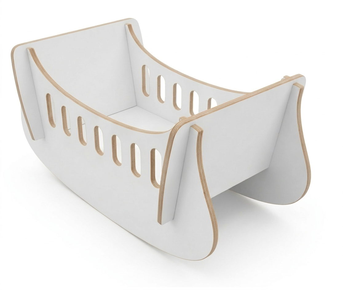 Melamine Baby Crib 45×70